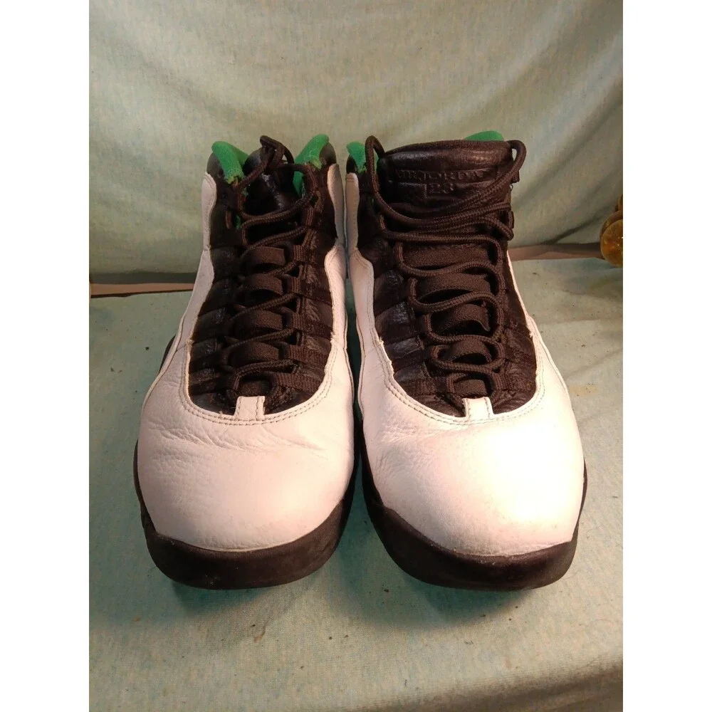 Nike Air Jordan 10 Retro Seattle Supersonics Size 10 310806-137